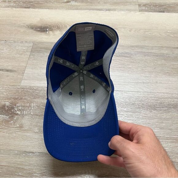 Chicago Cubs 39THIRTY Classic Chicago Cubs Blue Hat Medium Large - Picture 7 of 8